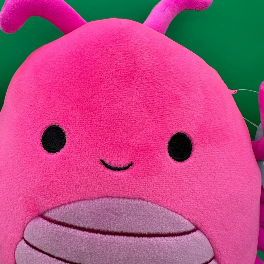 Squishmallows Pink and Gray Stuffed Animal